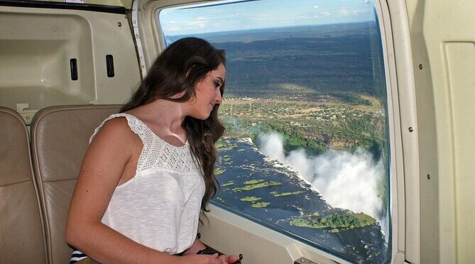 Flight Of Angels Above The Victoria Falls