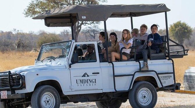 Victoria Falls Game Drive with Overnight Camping