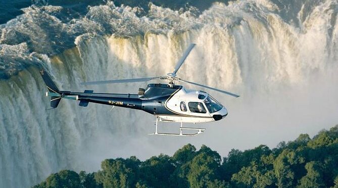 Victoria Falls Flight of the Angels Helicopter Flight