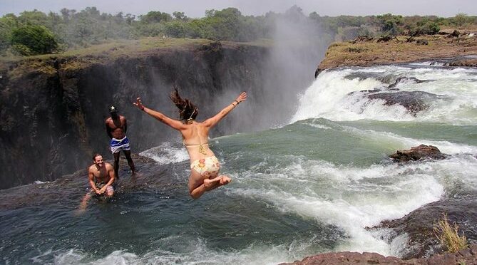 Small Group Devil’s Pool ( Livingstone Island)