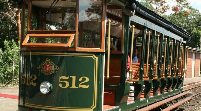 The Tram Train Victoria Falls