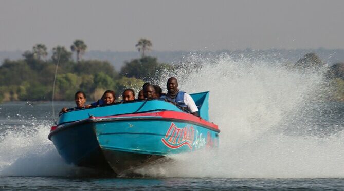Adrenaline Jet Boat Safari in Victoria Falls
